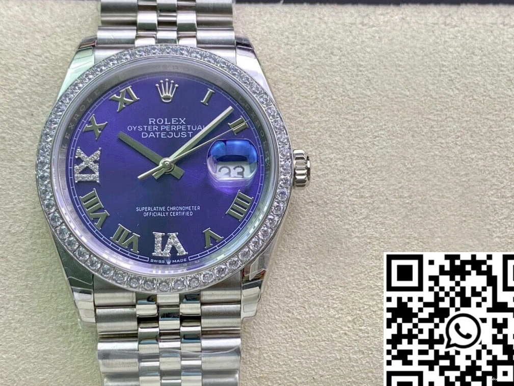 Rolex Diamond-set M126284RBR-0013 Bezel EW Factory Datejust 0901
